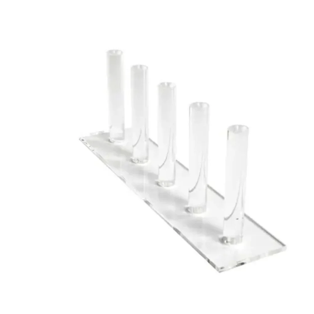 Acrylic Clear Ring Display by Bead Landing 5 rods